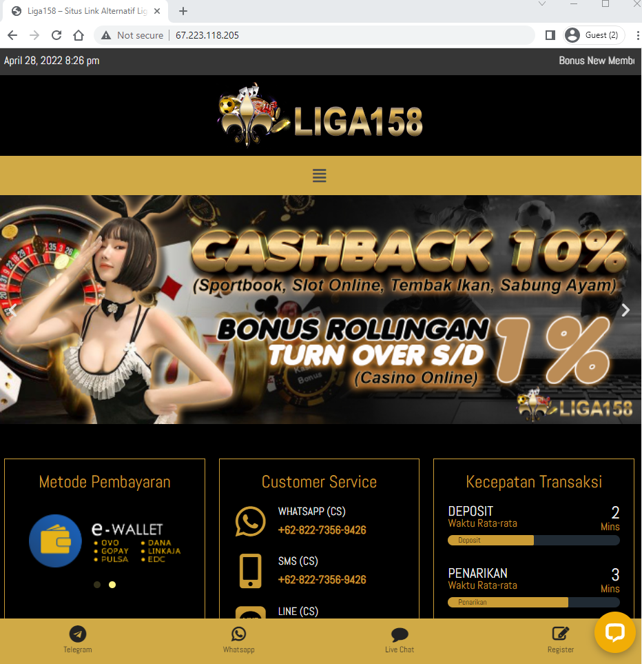 Bandar Live Casino Online Paling Dipercaya Liga158