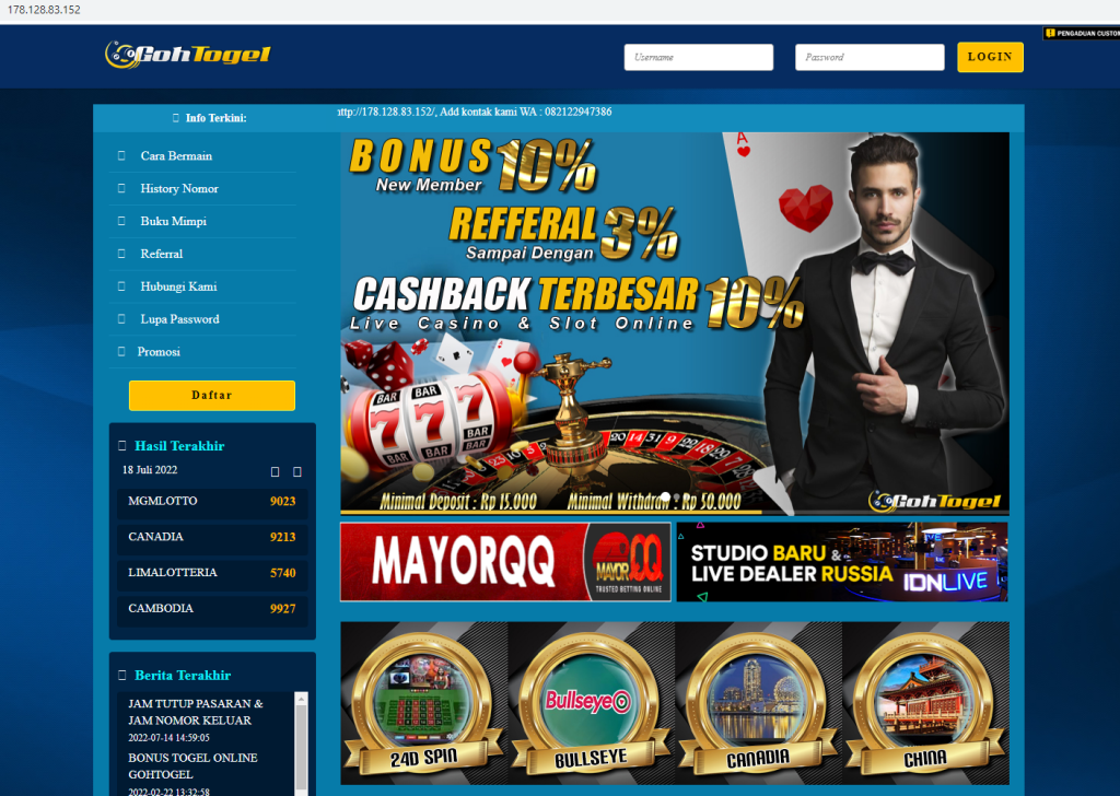 agen togel online