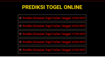 Daftar Situs Togel Online Resmi serta Agen Bandar togel terpercaya di Indonesia